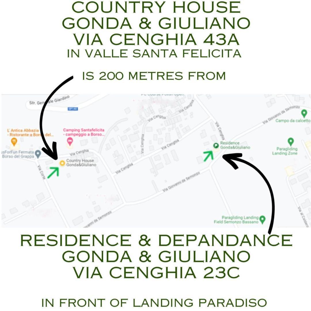 Residence Gonda&Giuliano Borso del Grappa Exterior photo